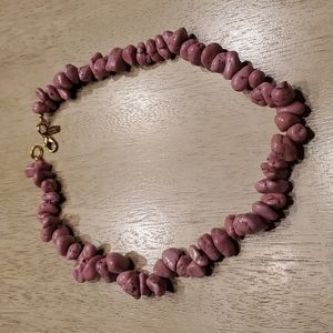 Stone shaped necklace